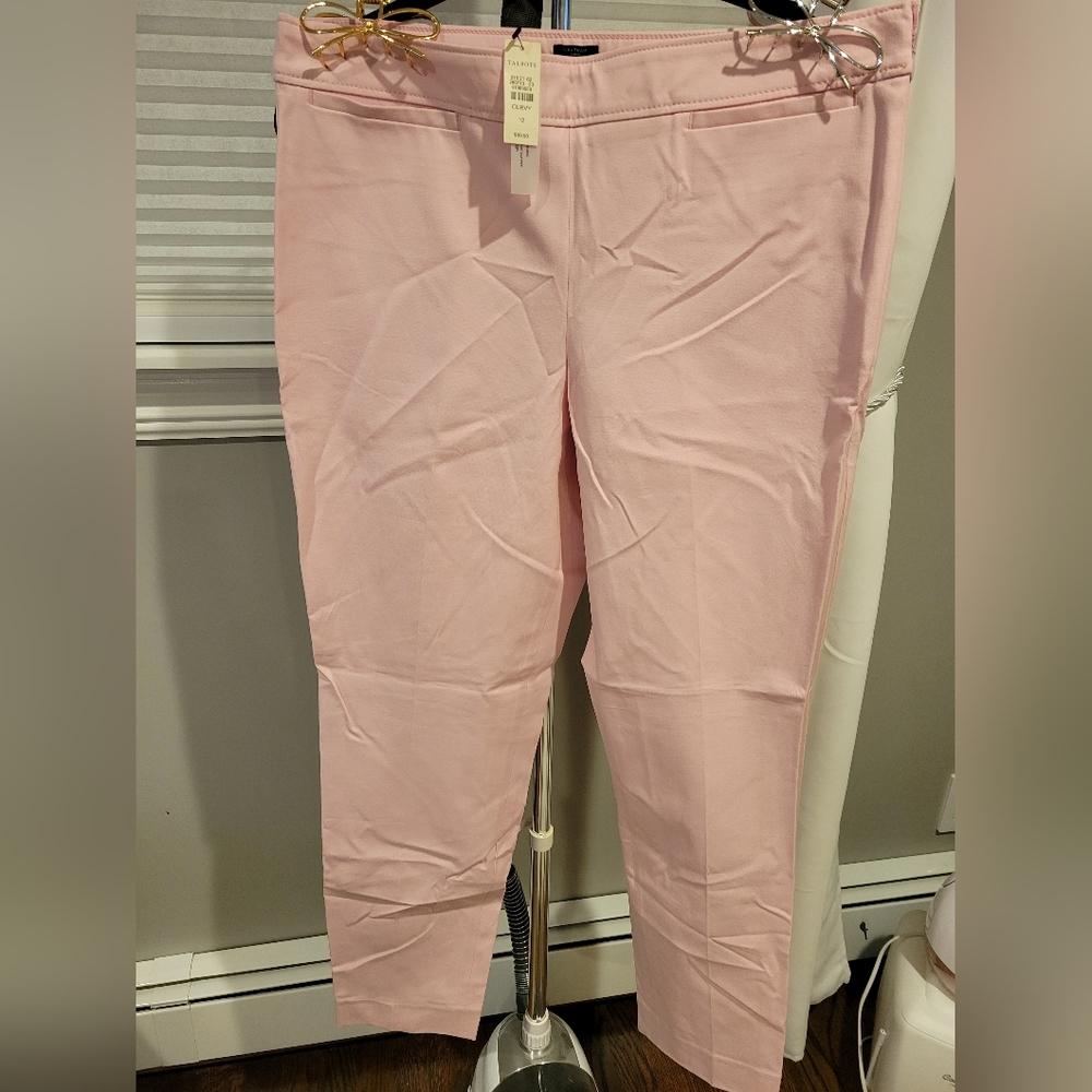 Talbots Curvy Pink Pants